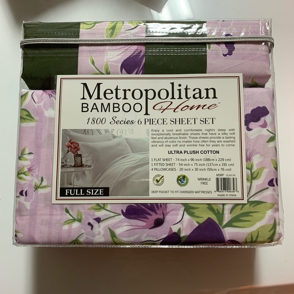 Metropolitan Bedding Metropolitan Bamboo King Size Sheet Set Poshmark